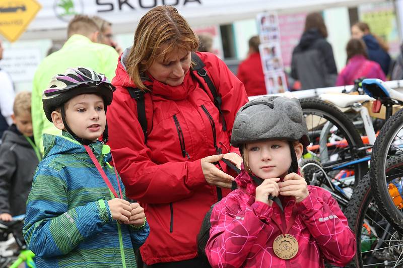 Cyklistické závody MTB České středohoří v Litoměřicích