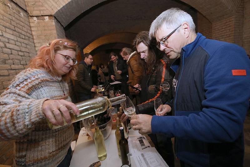 V sobotu 21. ledna se konal ve sklepích Pfannschmidtovy vily v Lovosicích Zimní košt vín z Čech.