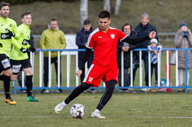 FK Ústí nad Labem - Sokol Brozany, zimní příprava 2020.