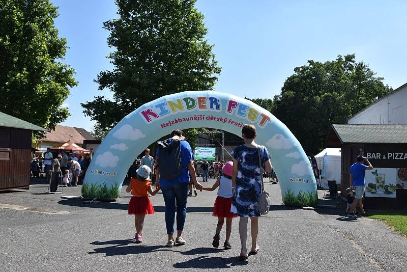 Kinder Fest na litoměřické Zahradě Čech