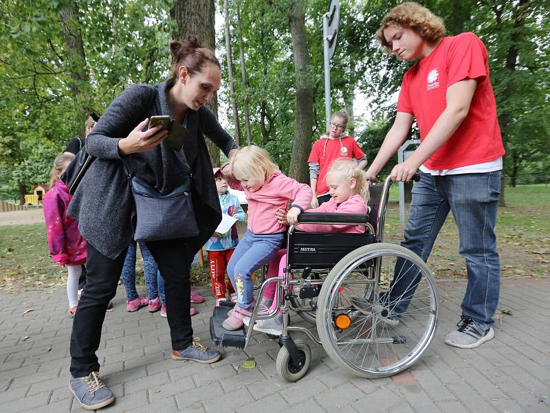 V pátek odstartoval Evropský týden mobility na Střeleckém ostrově soutěžemi pro děti.