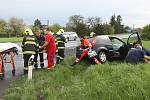Dopravní nehoda u Sulejovic.