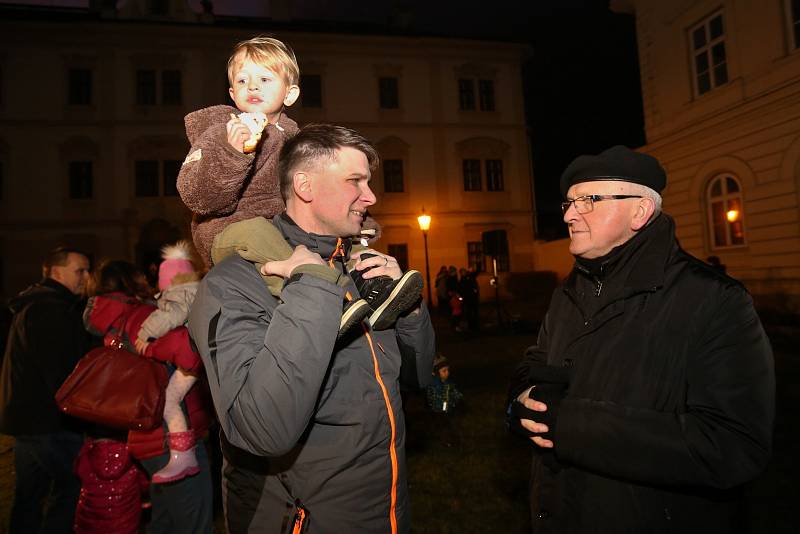 Živý betlém na Dómském pahorku v Litoměřicích