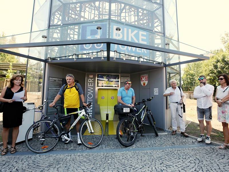 Biketower čili Cyklověž v Litoměřicích