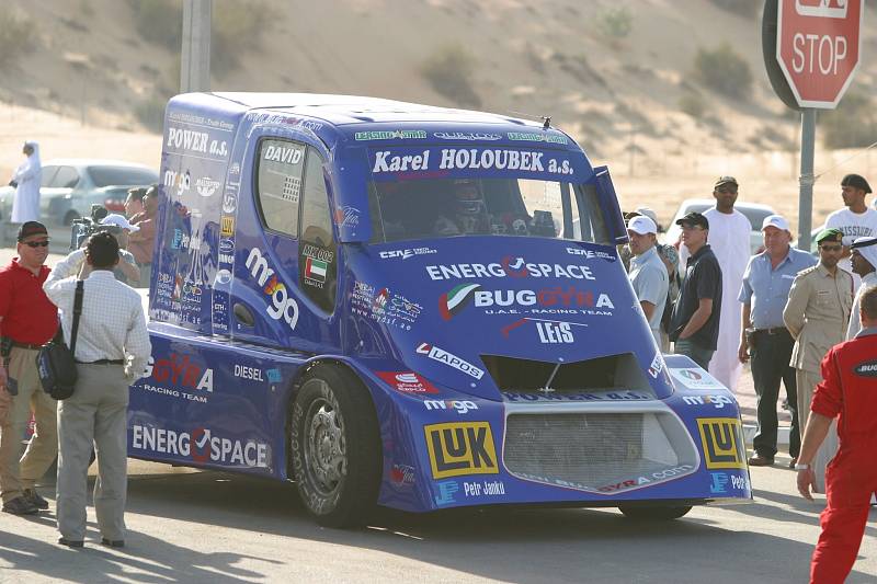 Tahač, se kterým David Vršecký z Buggyry překonal v roce 2004 světový rekord.