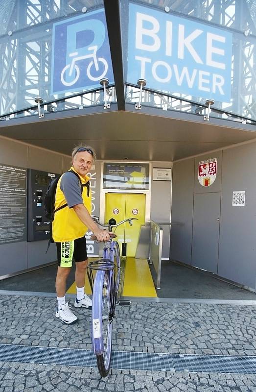 Biketower čili Cyklověž v Litoměřicích