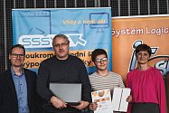 Vítěz 14. ročníku soutěže IT-SLOT Jan Dědič z roudnické školy.