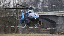Nehoda vrtulníku u Bohušovic nad Ohří