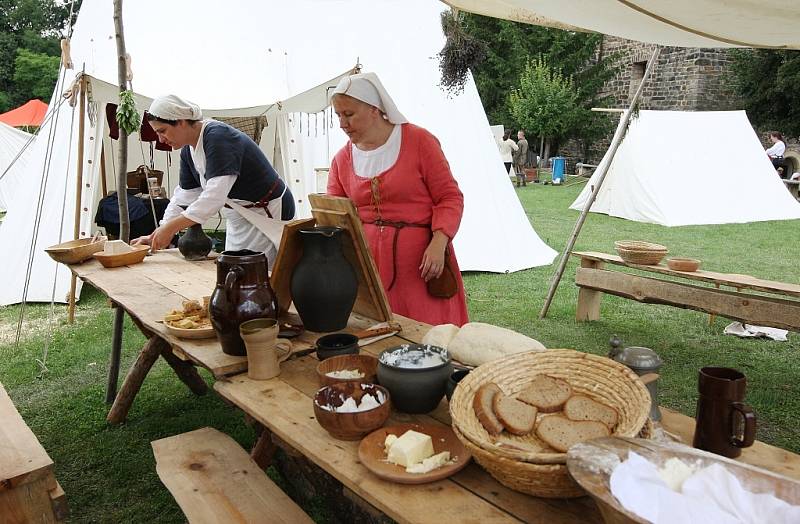 Historická bitva v Budyni nad Ohří.