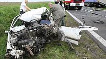 Tragická dopravní nehoda u Liběšic - středa 8. září 2010.