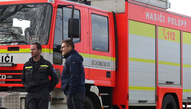 Pod Řípem se na den státnosti sjeli poprvé na sraz hasiči.