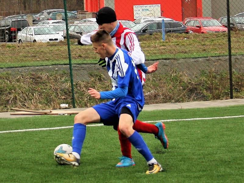 Zimní příprava 2019, fotbal, Roudnice-Bezděkov.