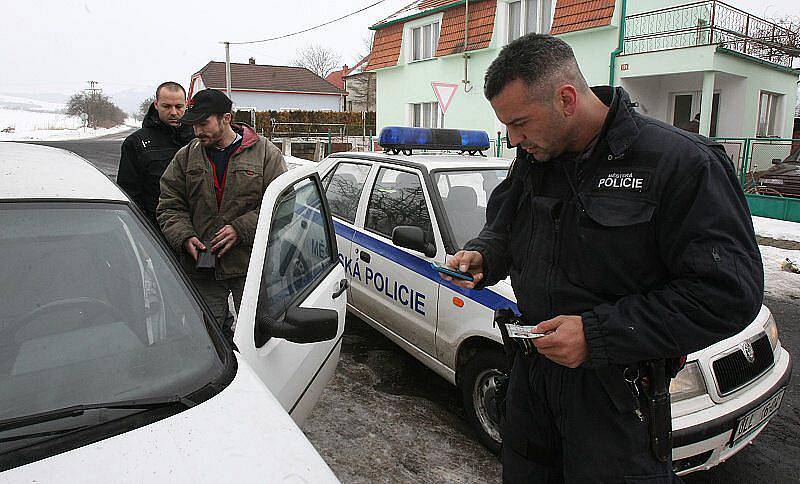 Preventivní policejní akce na Třebenicku.