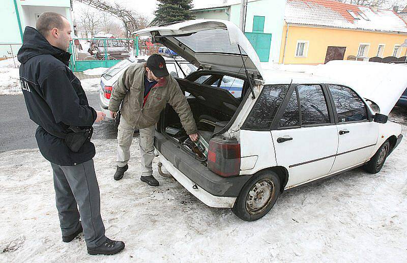 Preventivní policejní akce na Třebenicku.