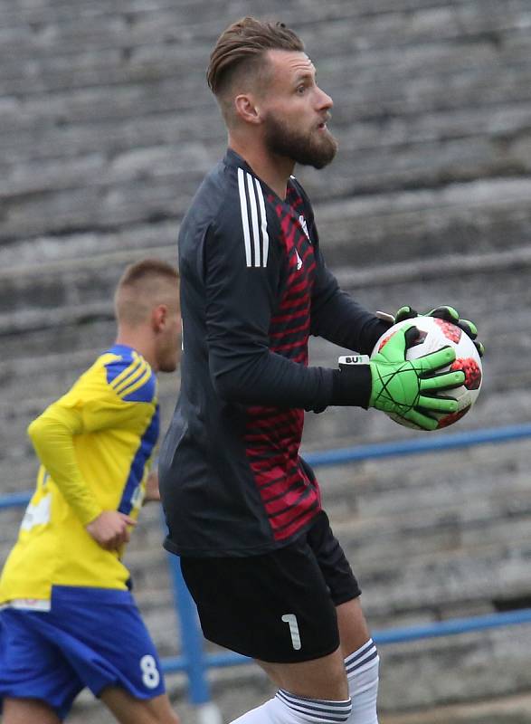 Fotbalový zápas FK Litoměřicko a Vyšehrad, ČFL 2018/2019