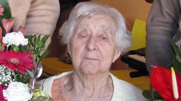 Růžena Rákosová oslavila 100 let života