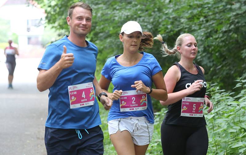 Olympijský běh 2019 v Brozanech.