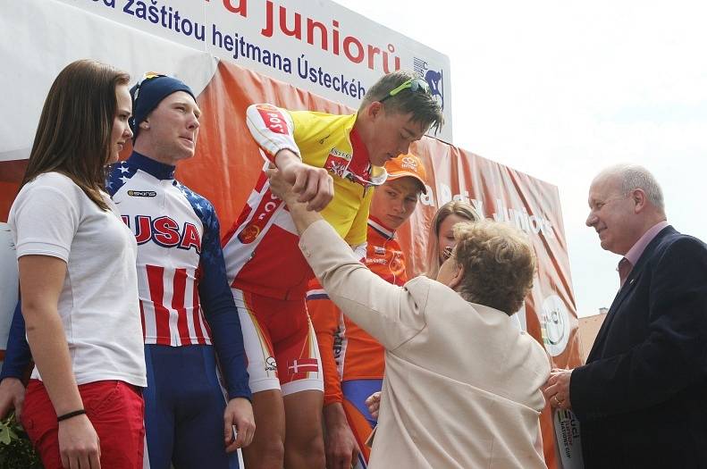 Závod míru juniorů 2013 - dojezd poslední etapy