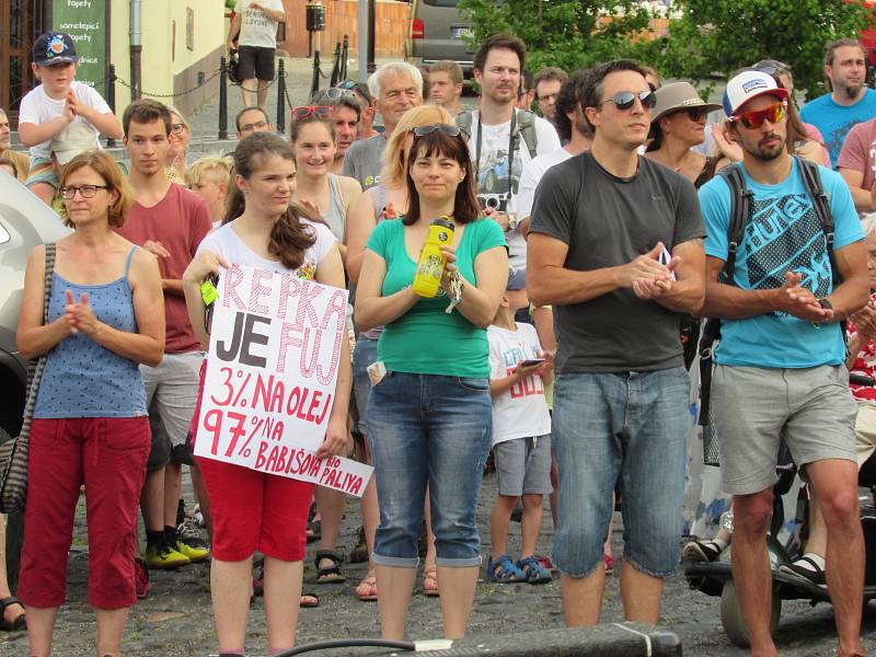 Demonstrace v Roudnici nad Labem, 11. června 2019