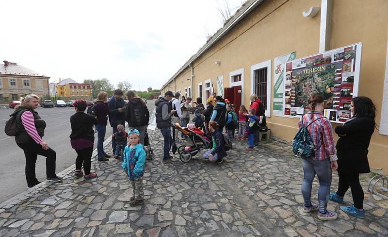 Slavnostní otevření pevnosti v Terezíně provázely pohádkové postavy 