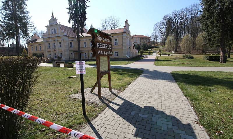 Resort Lázně Mšené osiřel. Poslední pacienti ho opustili v polovině týdne.