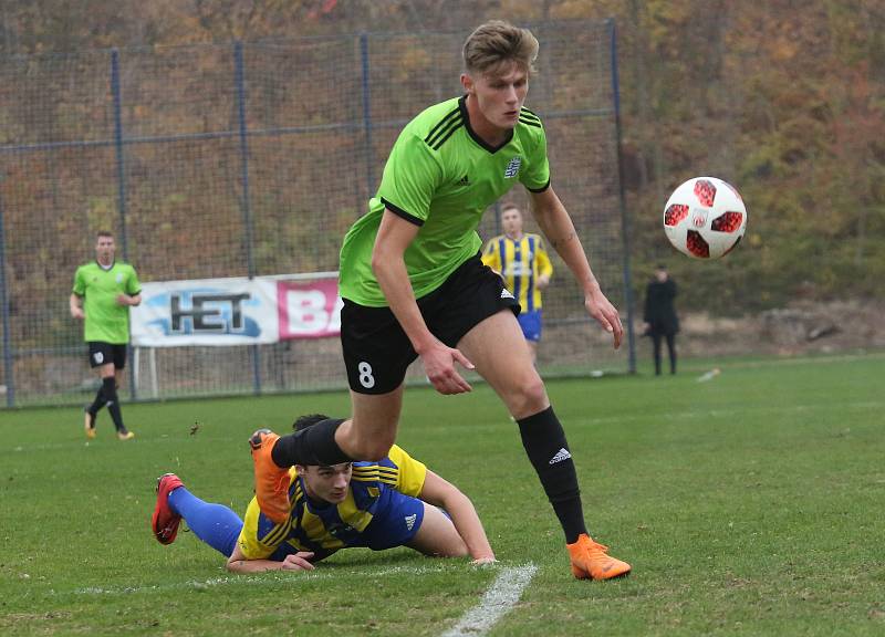 Fotbalový zápas FK Litoměřicko a Vyšehrad, ČFL 2018/2019