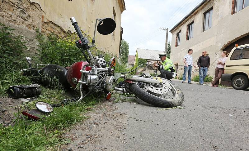 Dopravní nehoda v Řepnici.