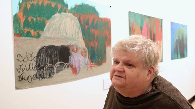 Severočeská galerie výtvarného umění v Litoměřicích zahájila výstavu děl Dagmar Filípkové.