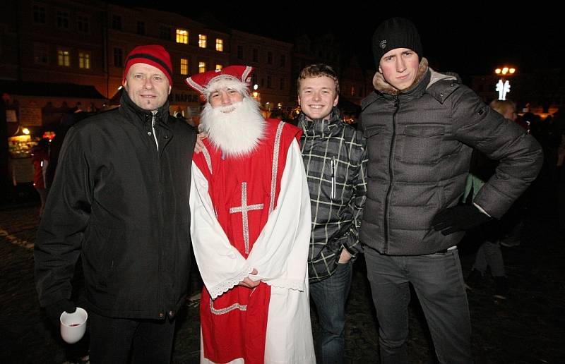 Slavnostní rozsvícení vánočního stromu v Litoměřicích