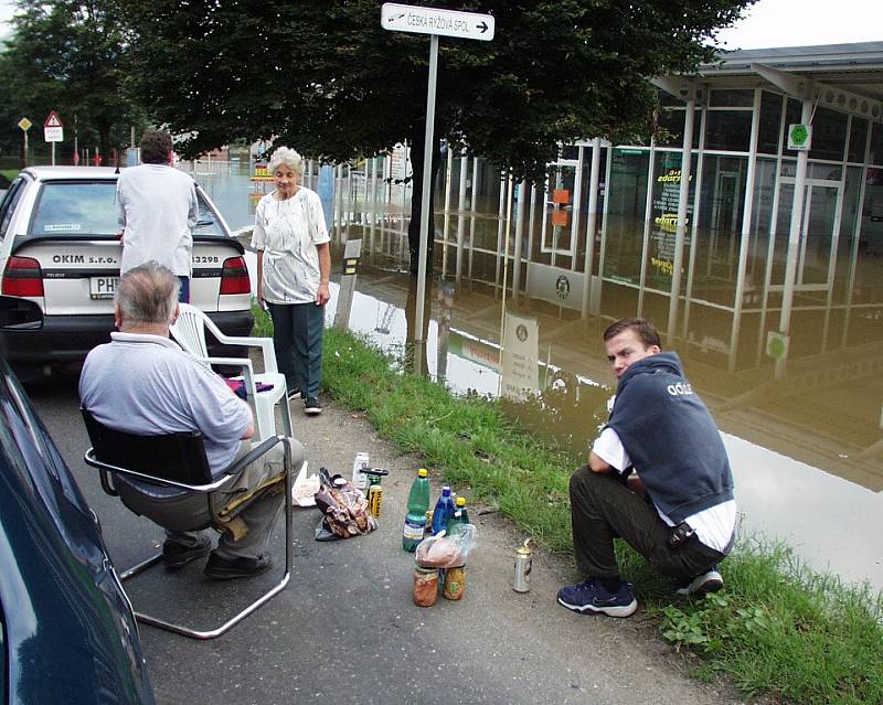 Povodeň 2002, 16. srpen - Lovosice