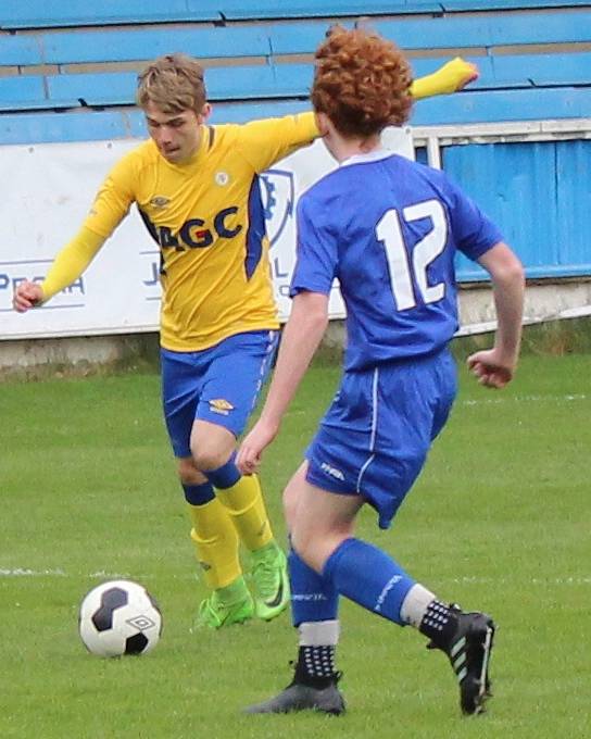 Na roudnickém trávníku porazili fotbalisté FK Teplice U15 americký výběr 7:0. 