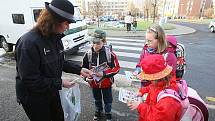 Celý tento týden probíhá na Litoměřicku již osmé kolo projektu Policie ČR ve spolupráci s partnerem Zdravotní pojišťovnou inisterstva vnitra „Zebra se za Tebe nerozhlédne“.