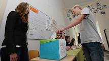 Studentské volby na gymnáziu v Roudnici nad Labem 