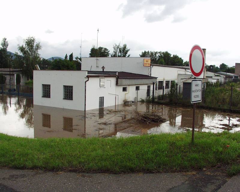 Povodeň v roce 2002 na Litoměřicku.