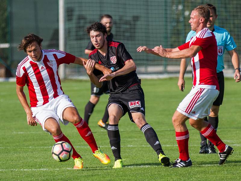 Česká fotbalová liga, Jirny - Brozany.