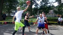 Streetbalový turnaj v Roudnici nad Labem.