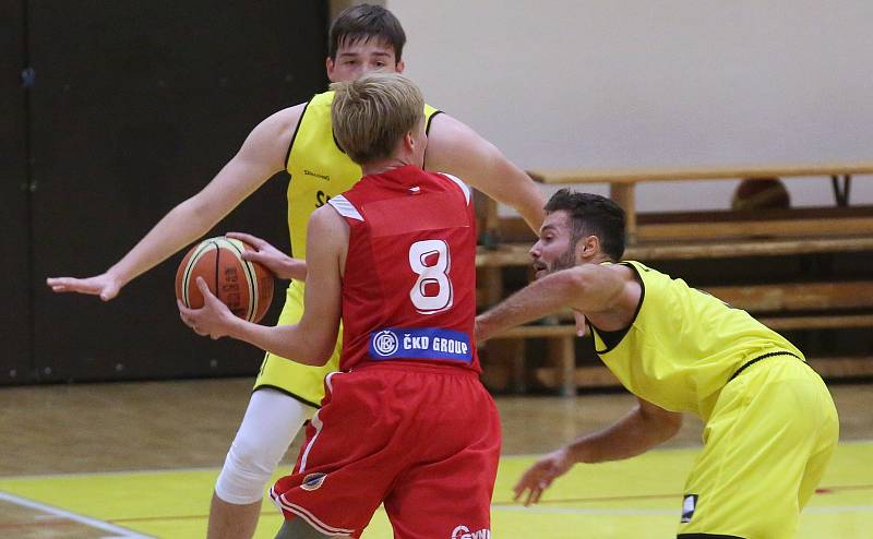 Basketbalový zápas mezi Litoměřice a Nymburkem