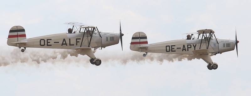 Memoriál air show 2019, páteční přílety