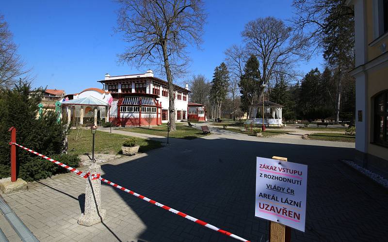 Resort Lázně Mšené osiřel. Poslední pacienti ho opustili v polovině týdne.