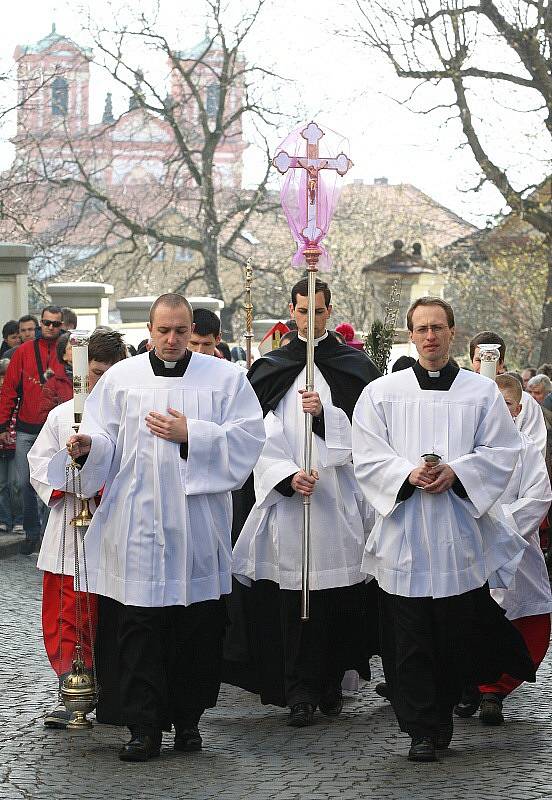 Květná neděle v Litoměřicích.