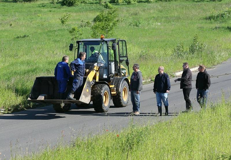 Povodňová situace u Prosmyk, středa 5.6.