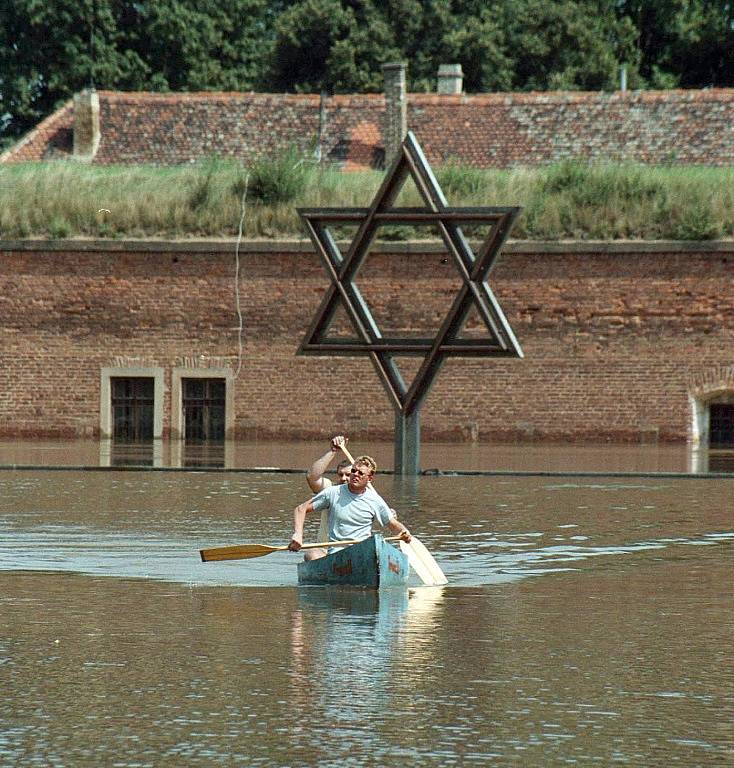 Povodně 2002. Terezín