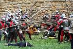 Historická bitva v Budyni nad Ohří.