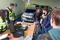 Policie se prezentovala na veletrhu Techdays v Litoměřicích.