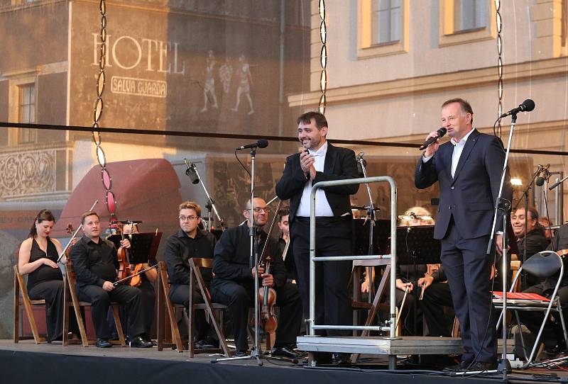 Velký letní koncert v Litoměřicích.