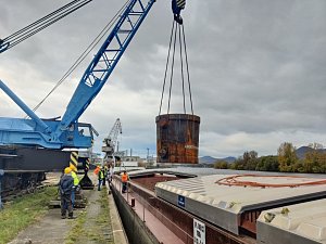 Rekordní slévárenská kokila o hmotnosti 140 tun v Lovosicích