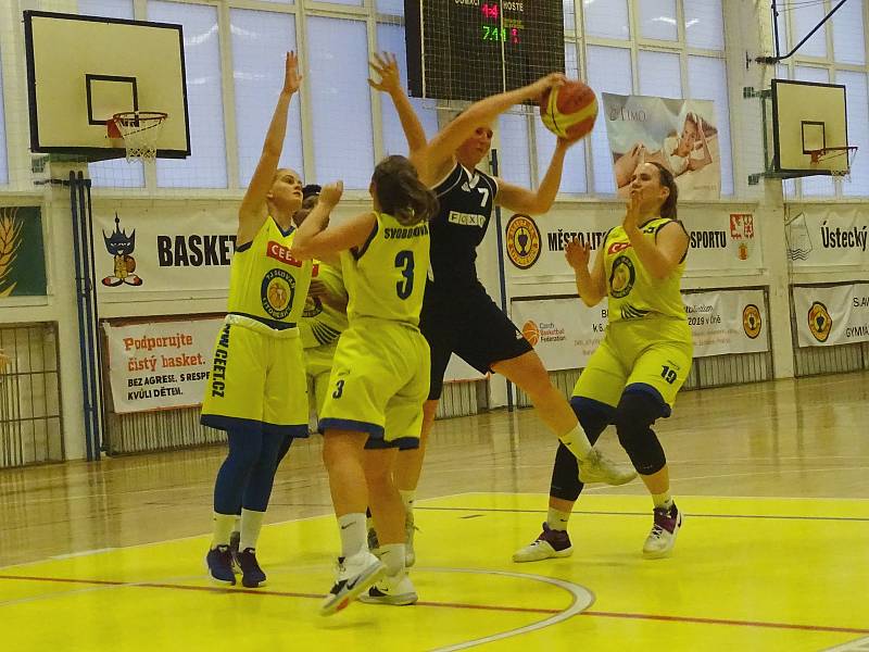 Slovan Litoměřice - Liberec, 2. liga basketbalu žen