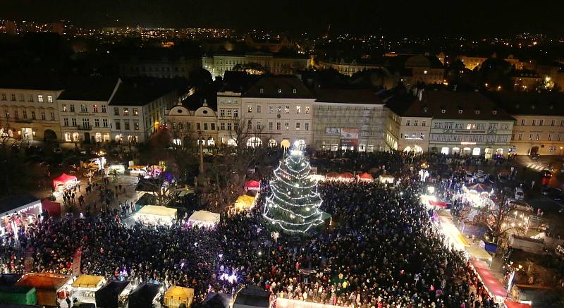 vánoce, rozsvícení vánočního stromu, zbytek foto