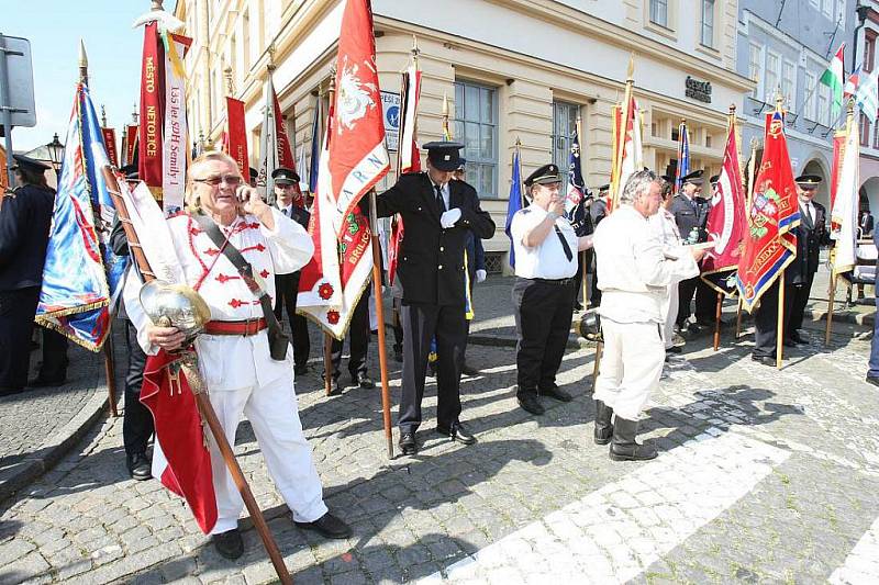 Hasičské slavnosti v Litoměřicích.