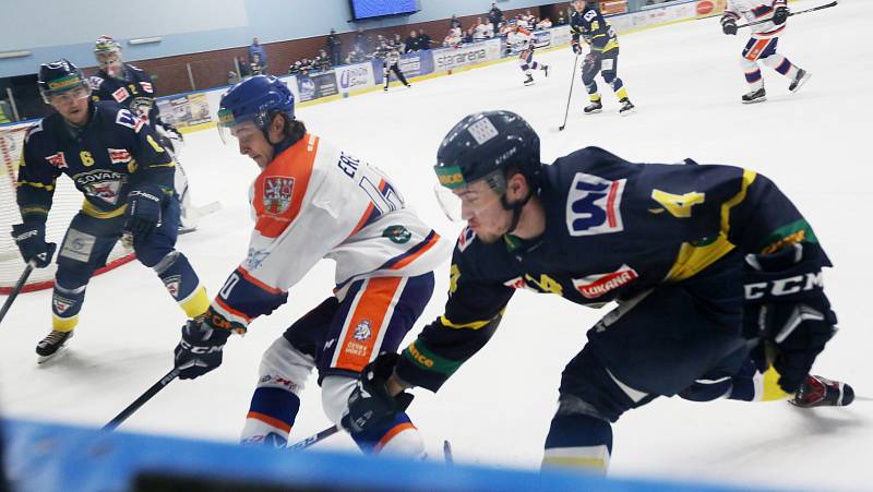 Hokejové derby mezi Litoměřicemi a Ústím nad Labem.